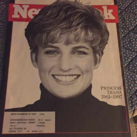 Vintage Newsweek magazine 9-8-97 Princess Diana - Picture 1 of 2